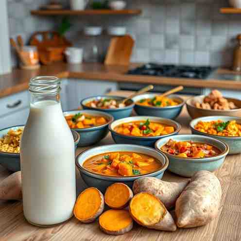 Sweet Potato & Coconut Milk Recipes